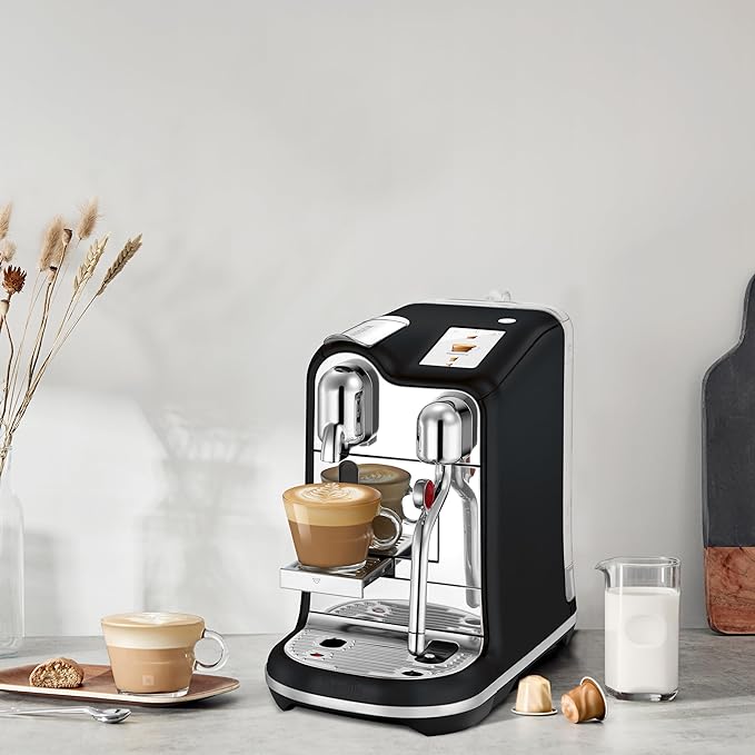Nespresso Creatista Pro Espresso Machine by Breville Black Truffle