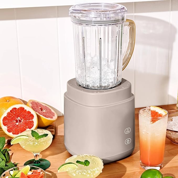 3-in-1 Kitchen Appliance System with Blender Food Processor and Personal Cup (Porcini Taupe)