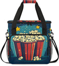 Popcorn Coffee Maker Travel Bag Food Insulated Grocery Bag Travel Picnic Leakproof Cooler Bags With Shoulder Strap