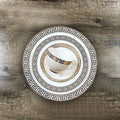 European Style Dinnerware Set Service for 6 Bone China Dinnerware Sets Unbreakable Porcelain Dinner Sets Coffee Cup and Saucer Tableware Set Steak Dinner Plates Dish Set Phnom Penh-001