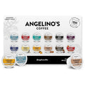 Angelino's Coffee Variety Pack 100 ct with 12 different Coffee Pods for Keurig K-cup Coffee Maker