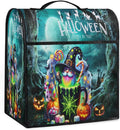 cfpolar Kitchen Aid Mixer Cover Compatible with 6-8 Quarts Halloween Pumpkin Green Forest Stand Mixer Cover Kitchen Aid Mixers Accessories Appliance Organizer Bag Dust Covers with Zipper Pocket