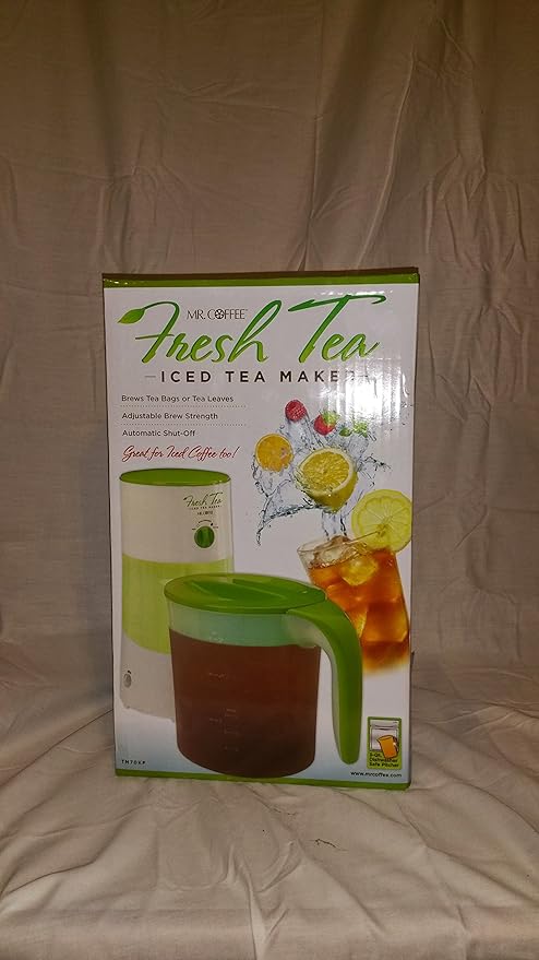 Mr. Coffee TM70KF Fresh Iced Tea Maker 3-Quart Kiwi Fruit