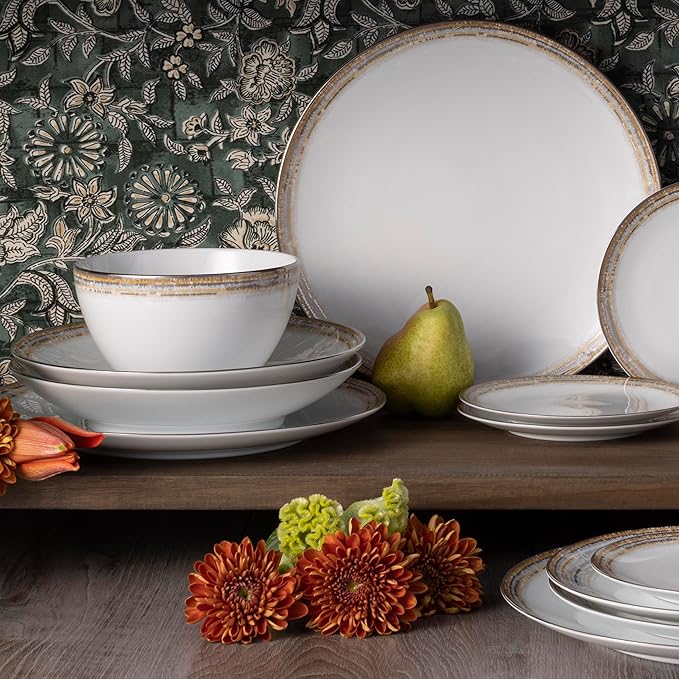 Noritake Raylan 30-Piece Dinnerware Set Service for 6