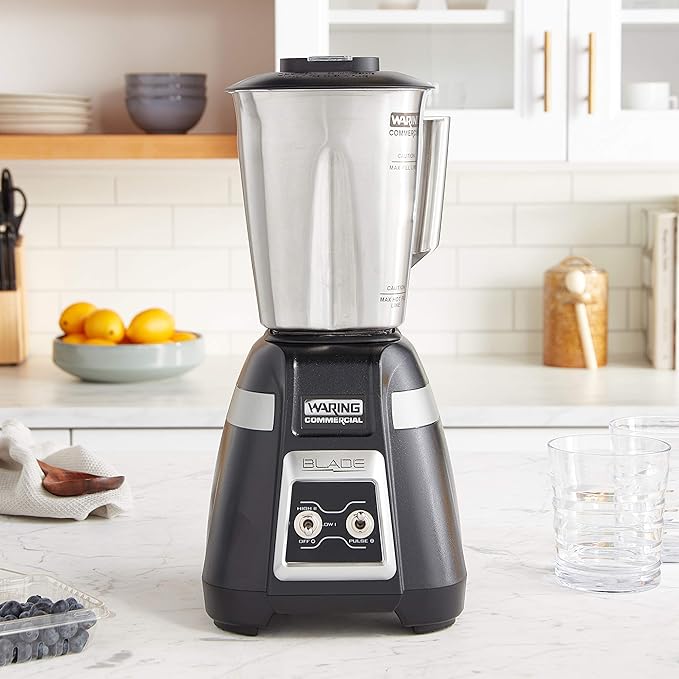 Waring Commercial BB300S 1-Hp bar Blender Black 48 oz