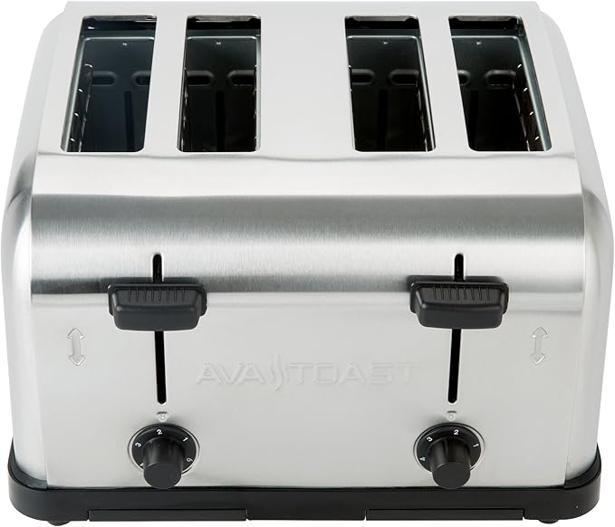 TableTop King MDT4 Medium Duty 4-Slice Commercial Toaster - 1 1/2 Slots 120V