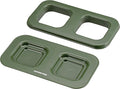 CAPTAIN STAG UH-4713 Rice Burger Rice Sand Maker Double Embossed Made in Japan