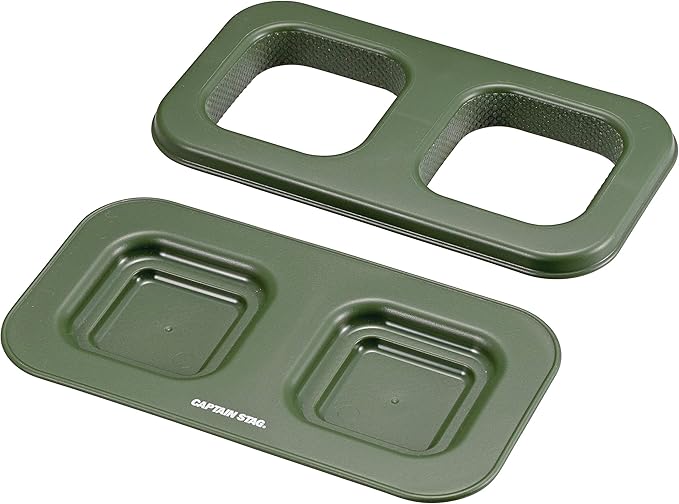 CAPTAIN STAG UH-4713 Rice Burger Rice Sand Maker Double Embossed Made in Japan