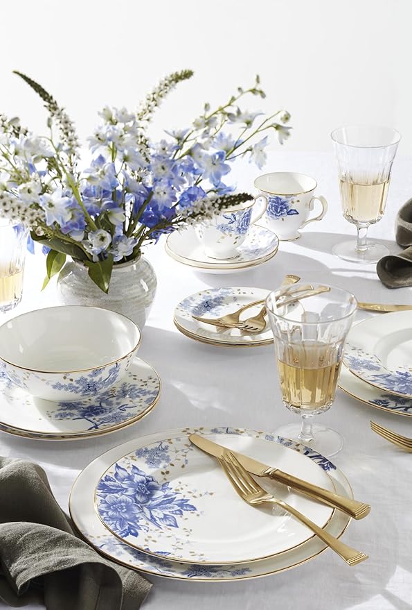 Lenox - 852028 Lenox Garden Grove 3-Piece Place Setting 3.80 LB Blue