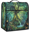 cfpolar Kitchen Aid Mixer Cover Compatible with 6-8 Quarts Tree Of Life Butterfly Green Stand Mixer Cover Kitchen Aid Mixers Accessories Appliance Organizer Bag Dust Covers with Zipper Pocket