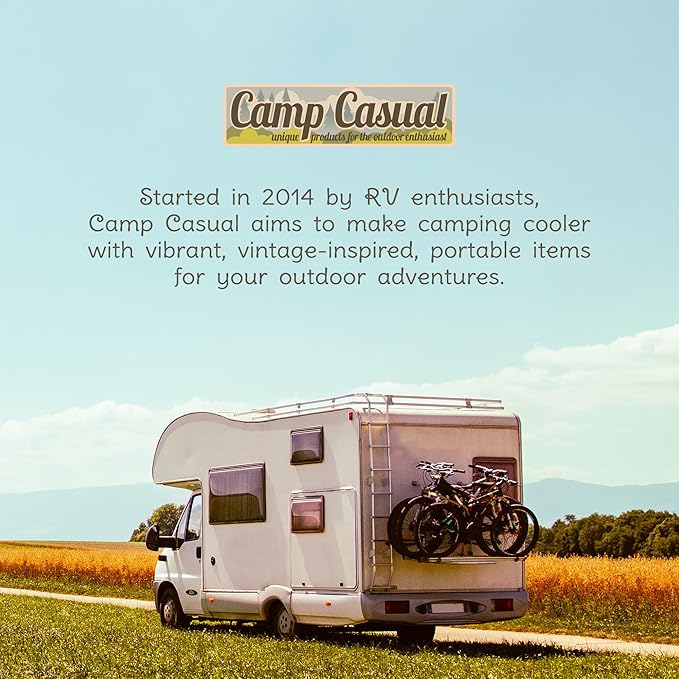 Camp Casual Camping Plates Cups and Bowls Set - 8-pc Wheat Straw Dinnerware Sets - 2 Bowls 2 Cups 2 Small &amp 2 Large Indoor/Outdoor RV Dishes - BPA Free Dishwasher &amp Microwave Safe (Drift wo