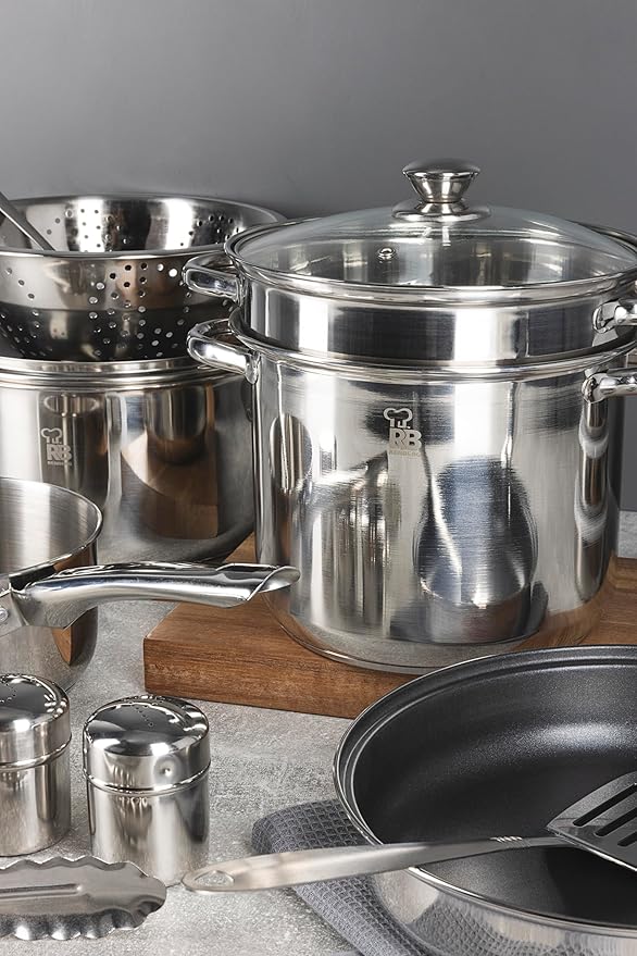 Renberg Luca RB Cookware Set 18 Pieces