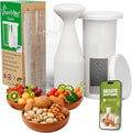 Vegan Milker by Chufamix kitchen tool to make Plant Milks (soy rice oats &amp nut milk maker) or Coffee (from whole beans). Made in Europe. Recipe E-Book