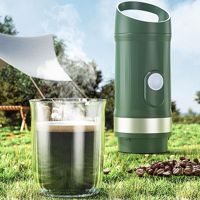 Portable Espresso Machines Rechargeable Electric Coffee Machines For Capsuled Ground Coffee For Car Camping Travelling