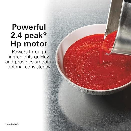 Hamilton Beach Commercial HBF510S Expeditor Stainless-Steel Culinary Food Blender 2.4 Horsepower 64 Ounce Capacity Variable Speed Chop Function NSF Certified