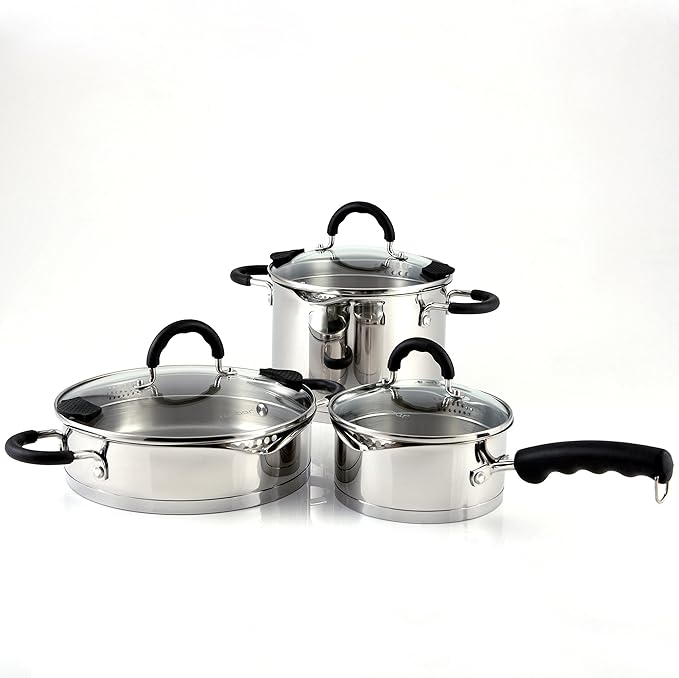 Toolbar G026 18/10 Stainless Steel Cookware Set 1