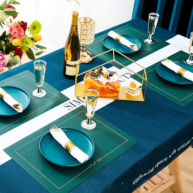 N9R 30 Pack Pre Rolled Gold Plastic Cutlery Set Wrapped Plastic Silverware Set with 30 Forks 30 Knives 30 Spoons and 30 Napkins Disposable Cutlery Set for Party and Wedding