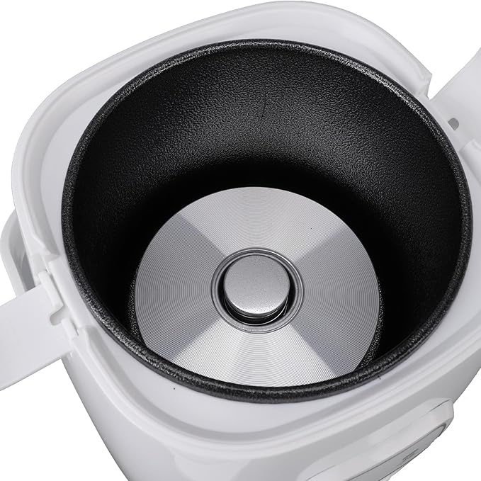 Car Rice Cooker 24V Rice Cooker Multifunctional Efficient Quick Cooking Prevents Stick Travel 2L Rice Cooker Mini Rice Cooker Car with Steam Tray for Car Travel Camping 24V