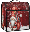 cfpolar Kitchen Aid Mixer Cover Compatible with 6-8 Quarts Xmas Hat Santa Claus Stand Mixer Cover Kitchen Aid Mixers Accessories Appliance Organizer Bag Dust Covers with Zipper Pocket