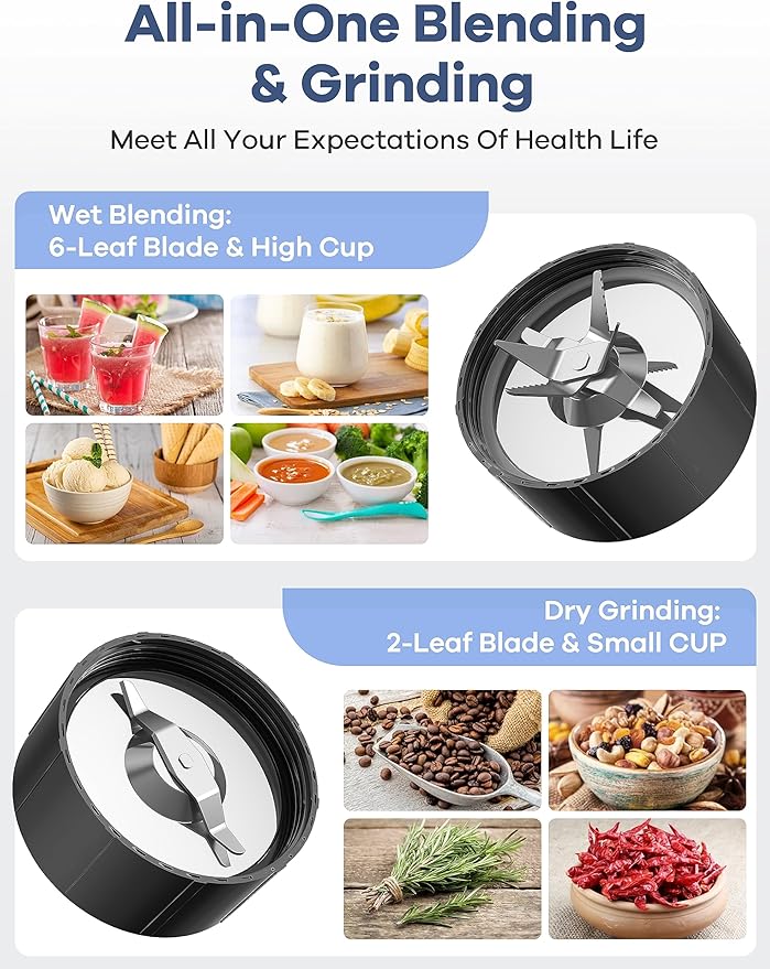 Ganiza GB08 Smoothie Blender and GB10 Personal Blender