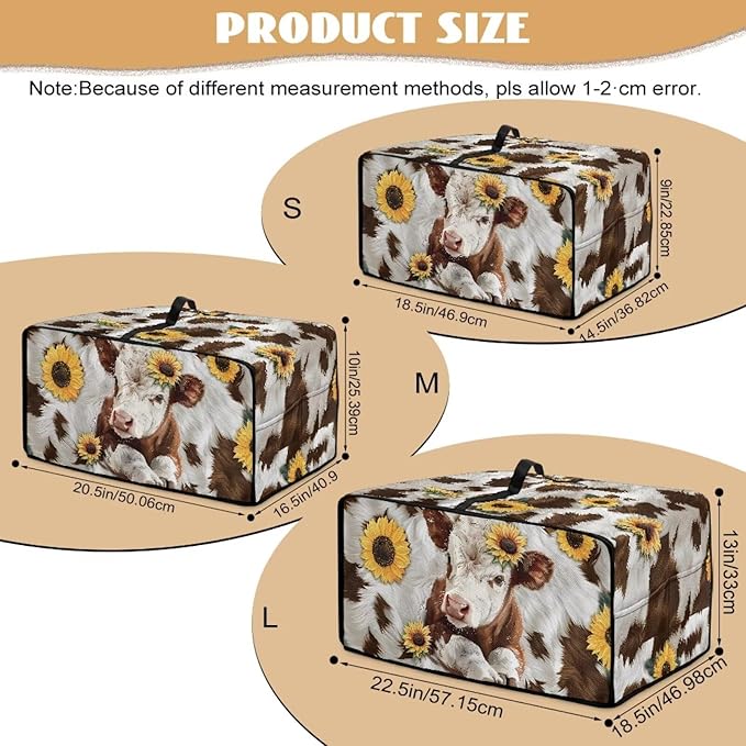 Doojoayie Cow Toaster Cover 6 Slice Bread Machine Cover Small Kitchen Appliance Protector Modern Kitchen Decoration Gift for People Who Loves to Cook