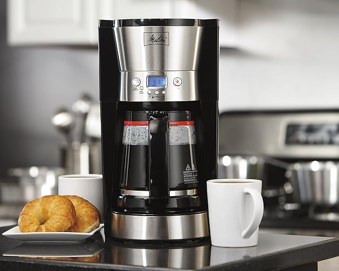 Melitta 12-Cup Coffee Maker Programmable (46893A)