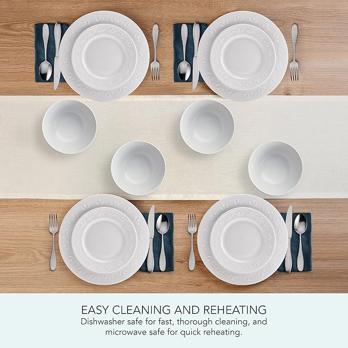Pfaltzgraff Maddy 12 Piece Dinnerware Set Service for 4