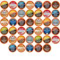 Two Rivers Coffee Decaf Flavored Coffee Pods Compatible with Keurig K Cup Brewers Assorted Variety Pack Decaffienated Flavored Coffee 40 Count