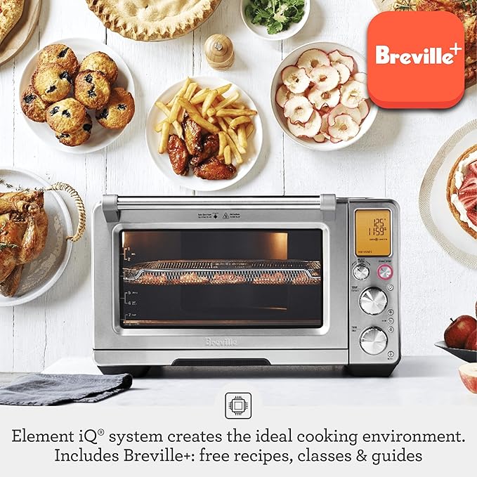 Breville BOV900BSS Smart Oven Air Fryer Pro and Convection Oven Brushed Stainless Steel