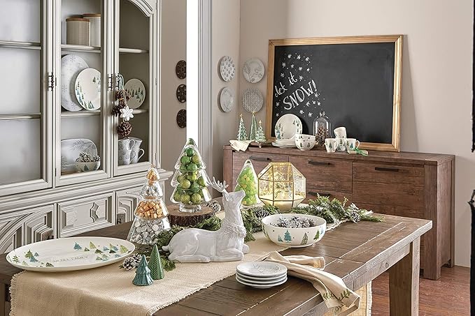Lenox 882061 Balsam Lane Serving Bowl Christmas &amp Holiday Hosting