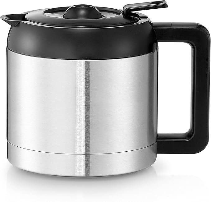WMF Aroma Thermo Stelio Independiente – Coffee Maker (Freestanding Drip Coffee Maker 1 L Ground Coffee 1000 W Black Stainless Steel)