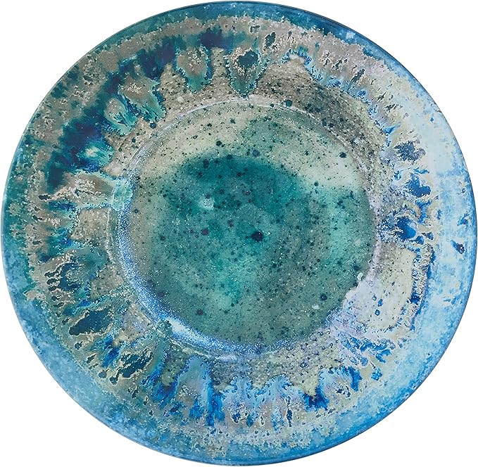 Certified International Radiance Teal Melamine 12 pc Dinnerware Set &amp Radiance Teal Melamine 11 Dinner Plate Set of 6