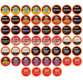 Two Rivers Coffee Lovers Coffee Pods Sampler Compatible with K Cup Brewers Including 2.0 Single Serve Variety Pack 52 Count