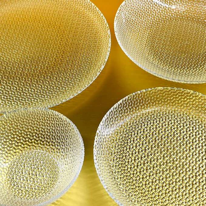 CABANA Clear Glass Dinnerware Set