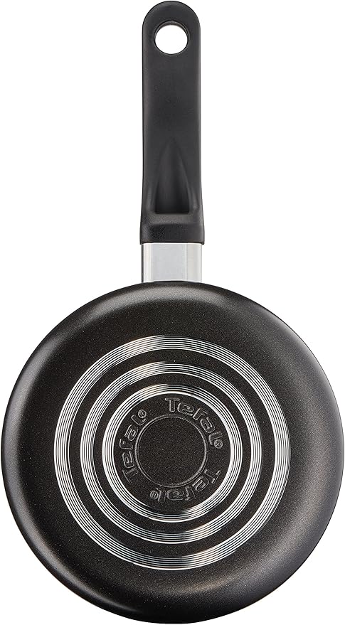 Tefal Delight 5 Piece Non Stick All hobs Compatible excluding Induction Black B470S544