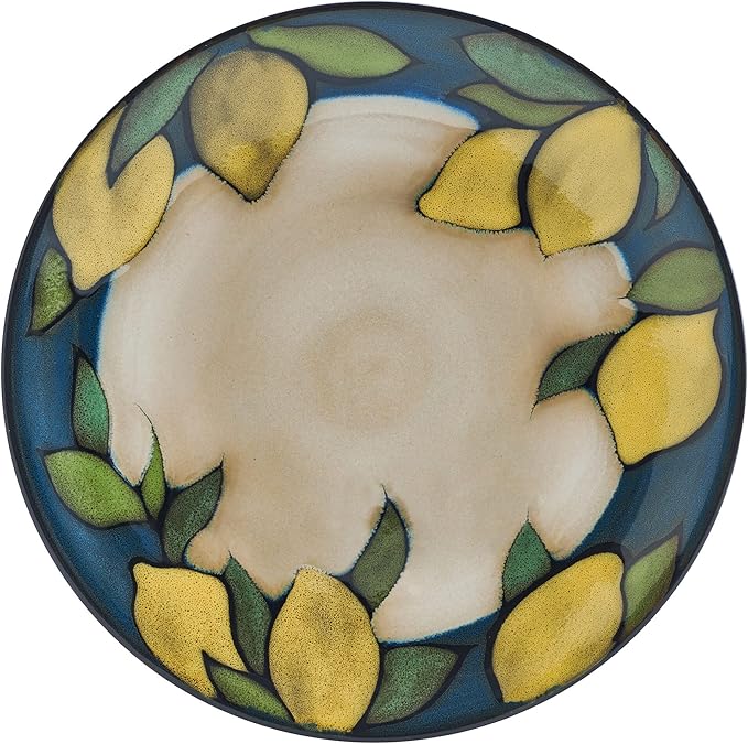 Pfaltzgraff Painted Lemons 12 Piece Dinnerware Set Service for 4