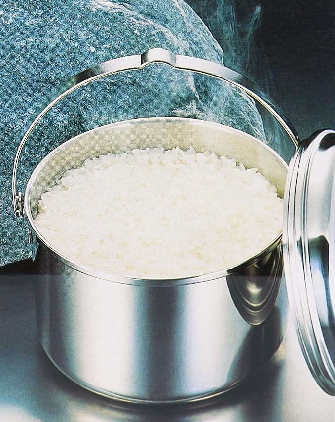 Captain Stag M-8610 3-Layer Steel Rice Cooker (5 Cups)