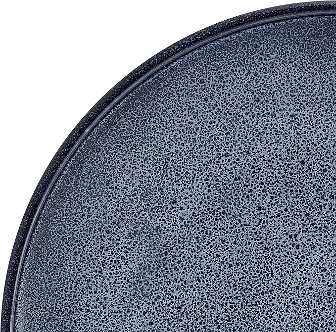 Mikasa Rylan 12 Piece Dinnerware Plate Bowl Set Service for 4 Blue