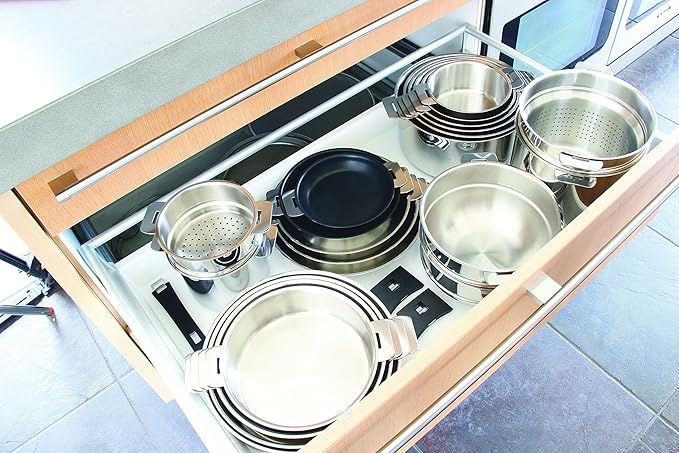 Cristel Mutine Plmag Side Handle Grey