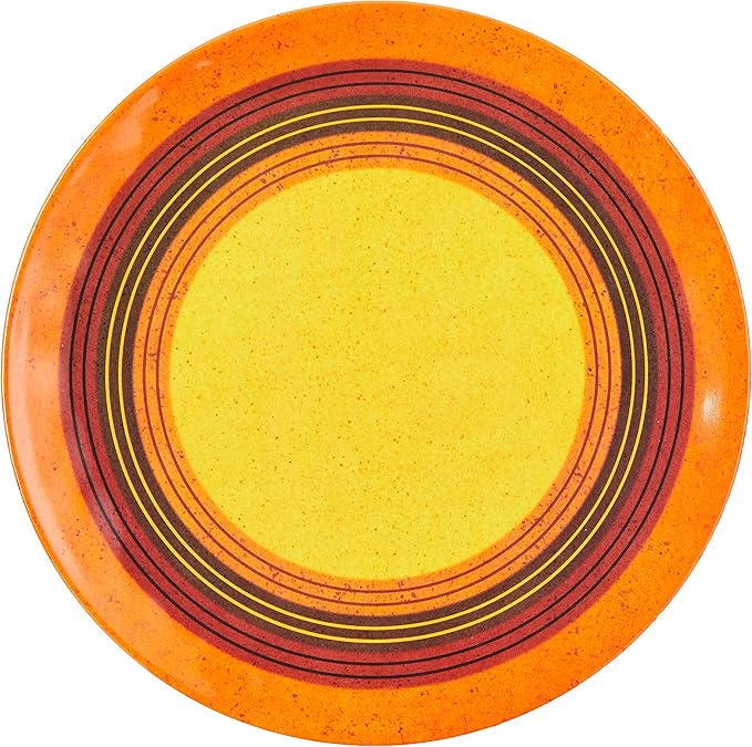Certified International SED12PC Sedona Melamine 12 pc Dinnerware Set Service for 4 Multicolored
