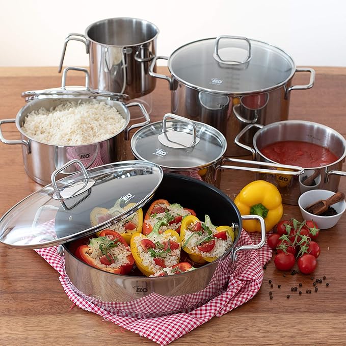 ELO Saucepan Set Stainless Steel