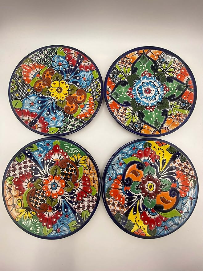 16-Piece Mexican Talavera Dinnerware Set | Handmade Talavera