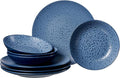 Kitwe 8-Piece Dinner Set Blue