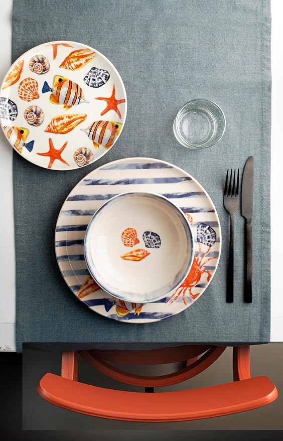 H&amph Playa 18-Piece Tableware Set