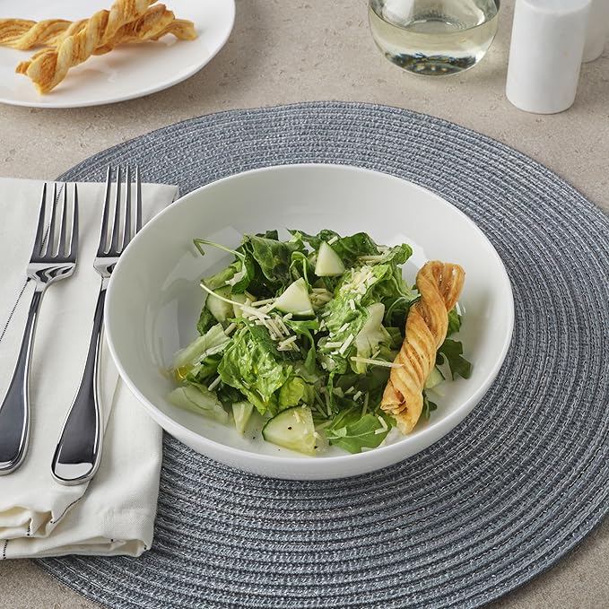 Everyday White by Fitz and Floyd Nevaeh Pasta Bowl Set of 4