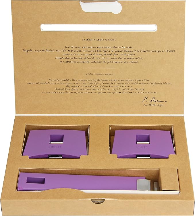 Cristel SPPLMAC Set of Handles Blackcurrant