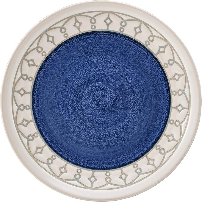 Pfaltzgraff Remi Blue 16 Piece Dinnerware Set Service for 4