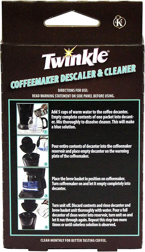 Mr. Coffee Twinkle Coffeemaker Descaler &amp Cleaner2 Count -18 Ounce (Pack of 9)