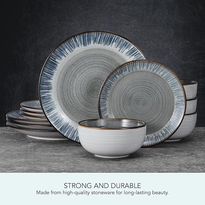 Pfaltzgraff Jaimie 12 Piece Dinnerware Set Service for 4