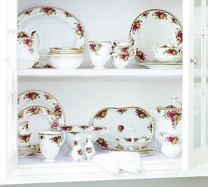Royal Albert Old Country Roses Bless This Home Platter